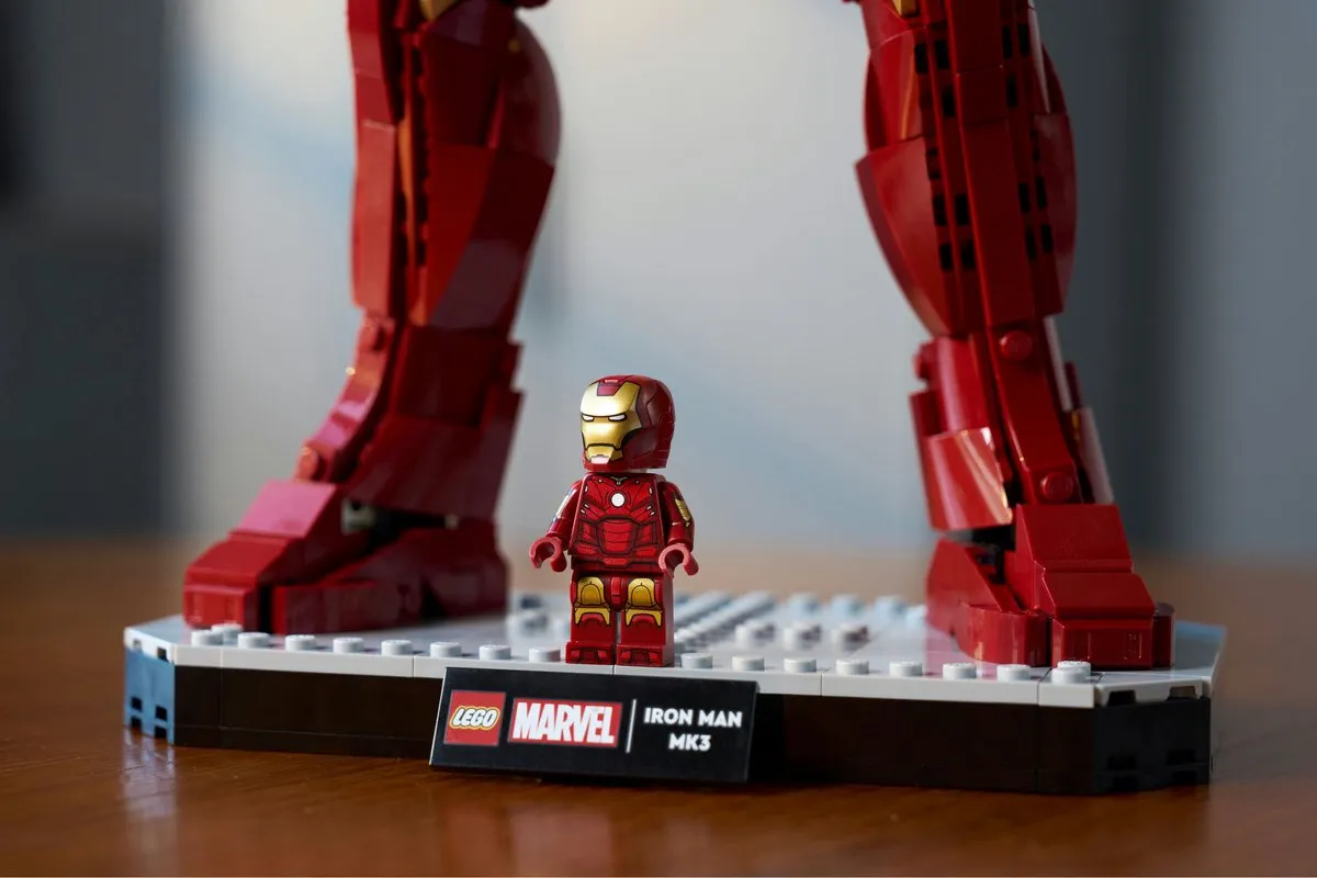 LEGO Marvel Iron Man Mark 3 76344 - 1297 Stukken - Multicolor
