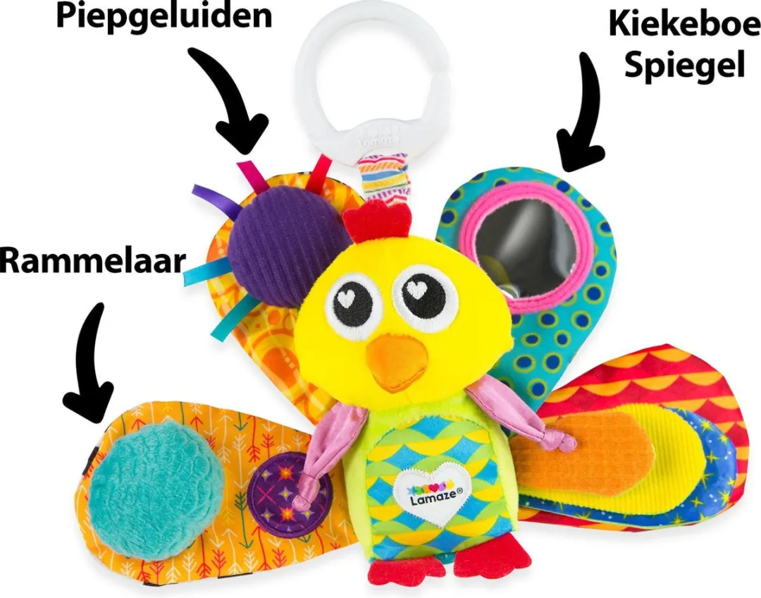 Lamaze Jacques de Pauw Grijp- en bijtspeelgoed - Multikleur - afbeelding 6 van 6