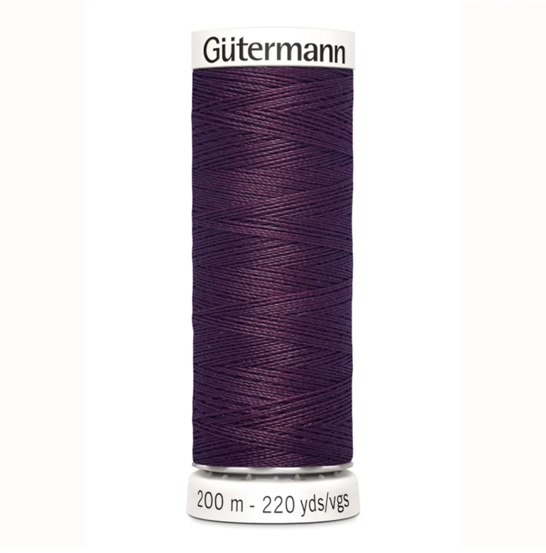 Gutermann Polyester Naaigaren 517 - 200m - Donkerpaars