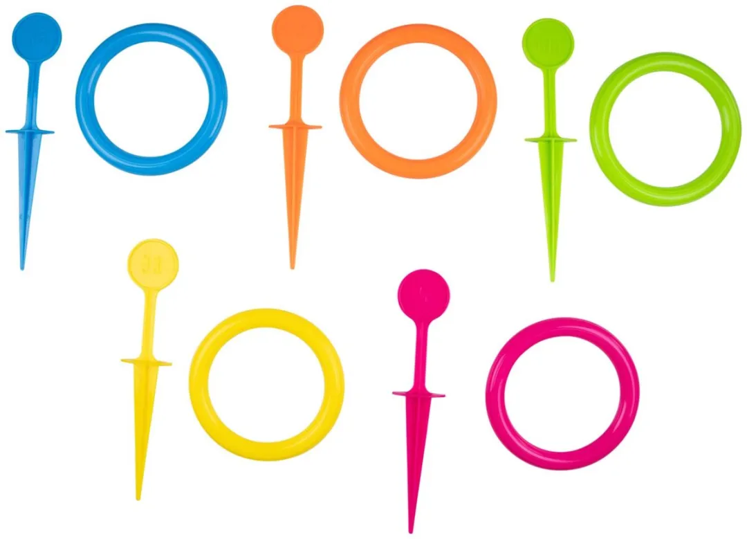 Eddy Toys Ring Gooien Spel 10-delig Meerkleurig
