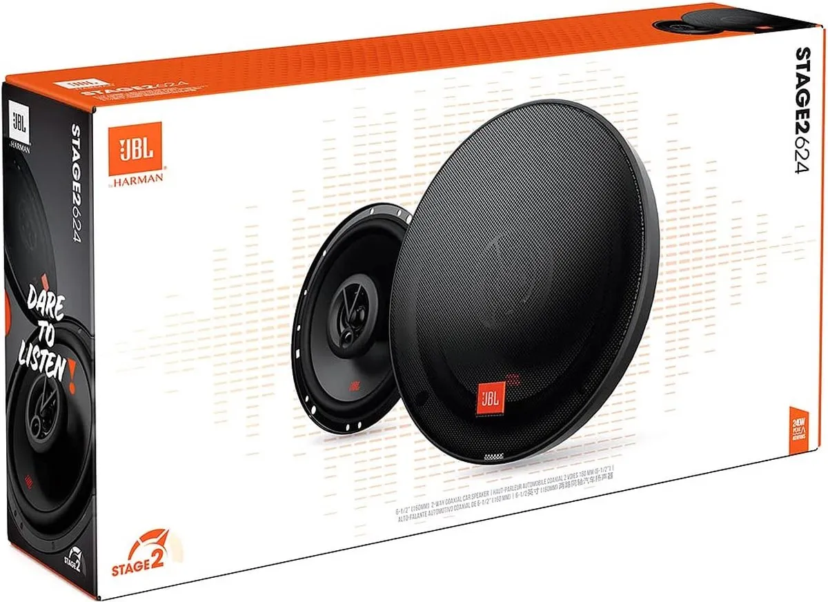 JBL Stage2 624 Autospeaker 240W - 2 Stuks