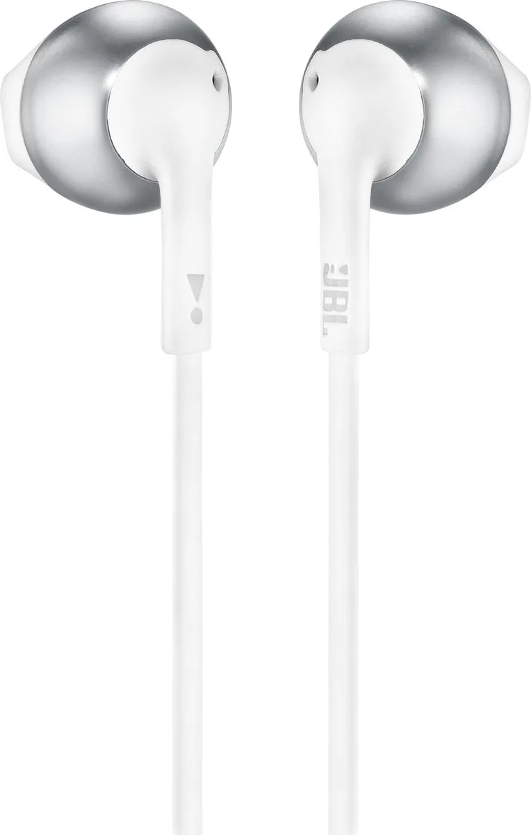JBL Tune 205 T205 Bedrade Oordopjes - Zilver