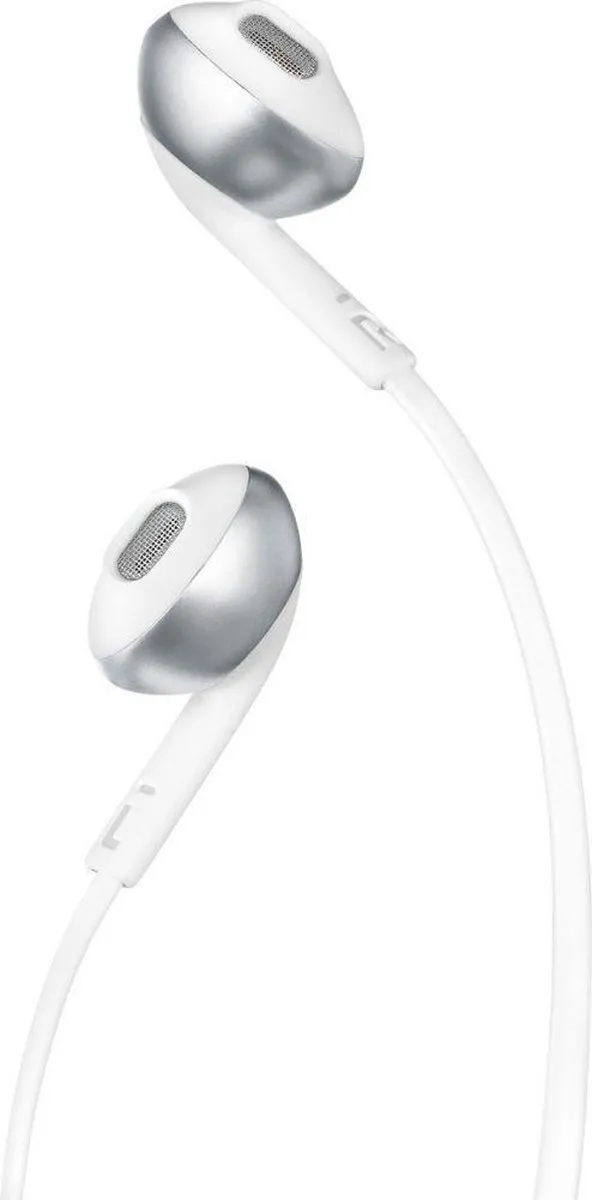 JBL Tune 205 T205 Bedrade Oordopjes - Zilver
