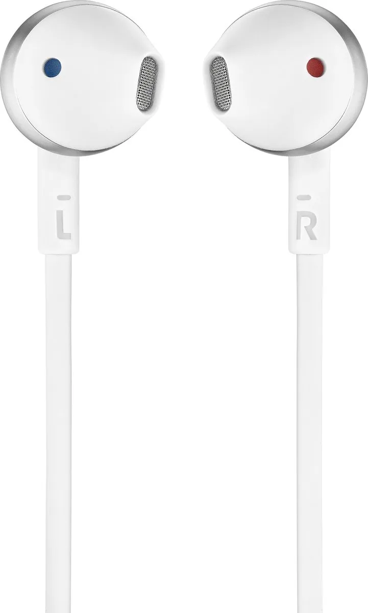 JBL Tune 205 T205 Bedrade Oordopjes - Zilver