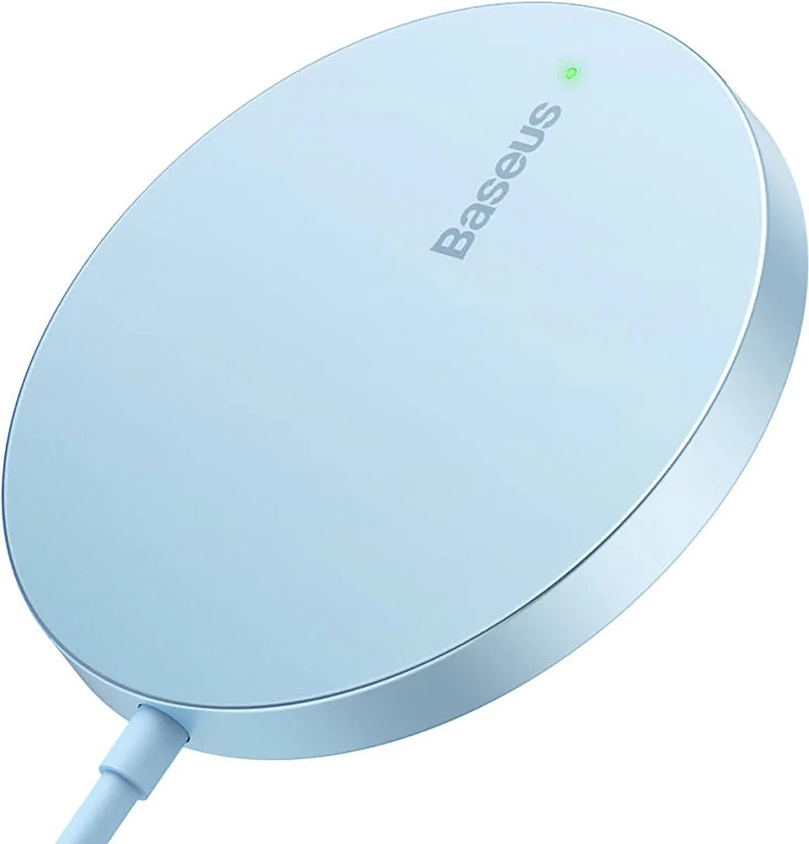 Baseus Simple Mini3 BS-W529 MagSafe Oplader 15W - Blauw