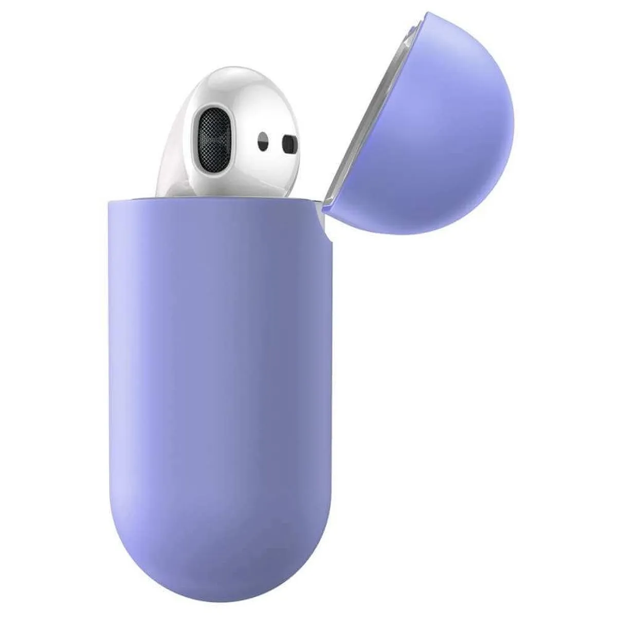 Baseus Silicone Hoesje AirPods 1/2 - Paars - afbeelding 5 van 6