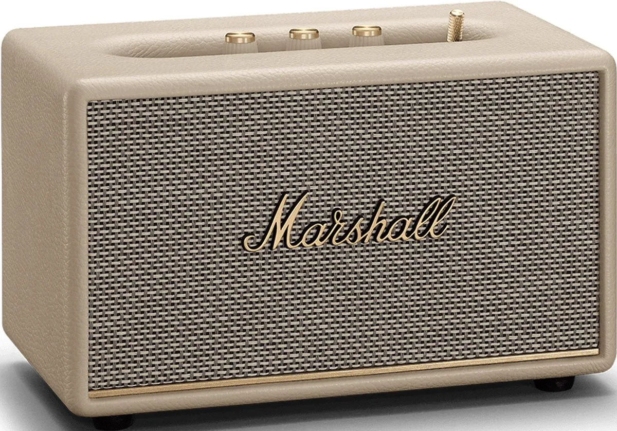 Marshall Acton III Bluetooth Speaker - Crème