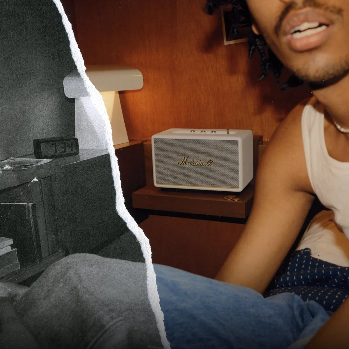 Marshall Acton III Bluetooth Speaker - Crème