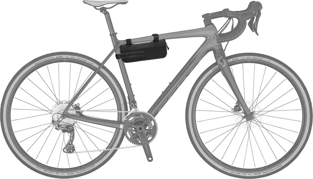 Topeak Gravel Gear Gereedschapstas 0.6L - Zwart - afbeelding 5 van 6