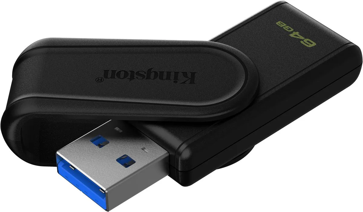Kingston DataTraveler Exodia S DTXS/64GB USB-stick 64GB - Zwart