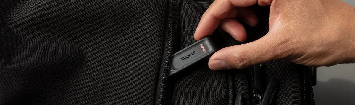 Kingston DataTraveler 70 DT70/128GB USB-Stick 128GB - Zwart