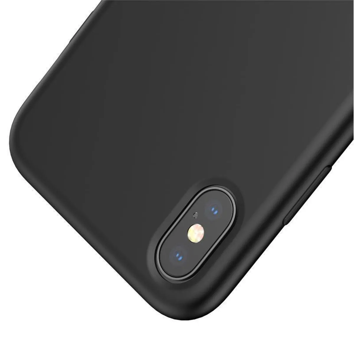 Baseus LSR Series Hoesje iPhone X/XS - Zwart