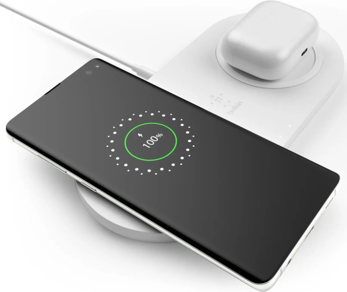 Belkin Dual Qi Draadloze Oplader 2x10W