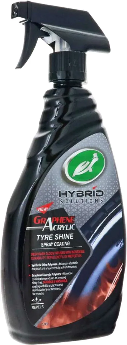 Turtle Wax HS Tyre Shine Spray 680ml - afbeelding 6 van 6