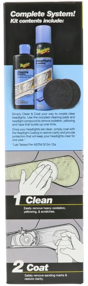 Meguiars Perfect Clarity Headlight Kit 236ml