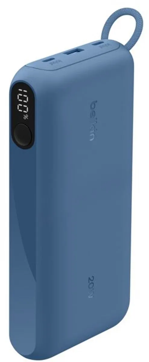 Belkin Power Bank 20000mAh 20W - Blauw