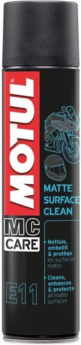 Motul E11 Matte Surface Clean 400ml - Universeel
