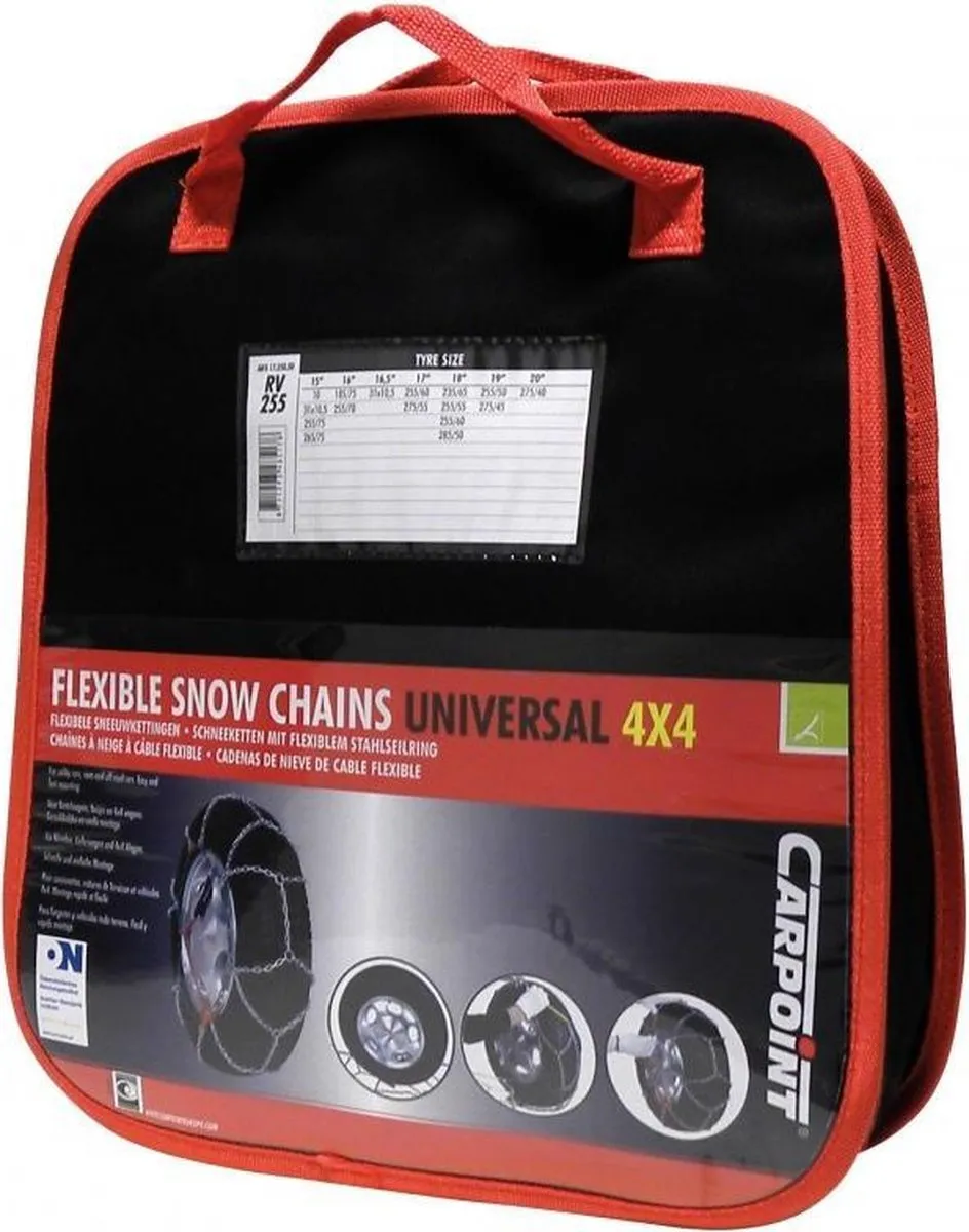 Carpoint Sneeuwkettingen RV-230 16mm - 185/80R16 t/m 215/75R14