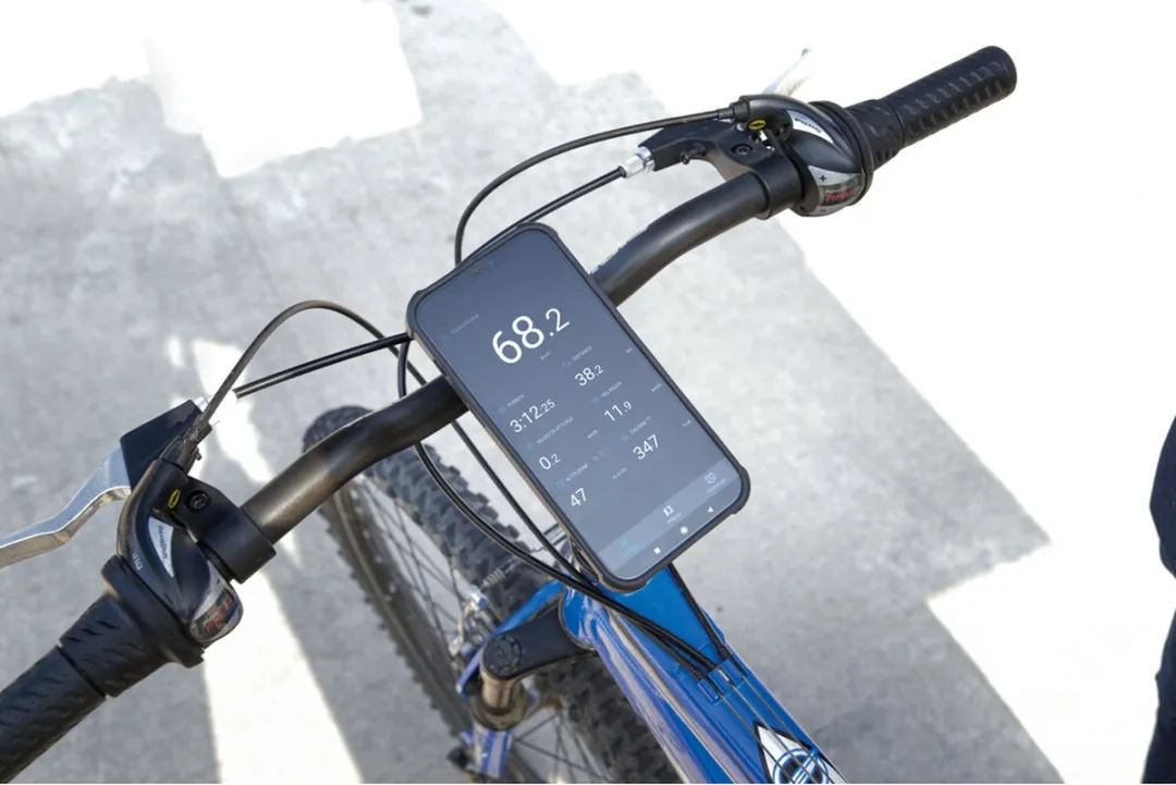 Lampa Optiline Mag Pro Universele Telefoonhouder - Scooter/Quad - Zwart