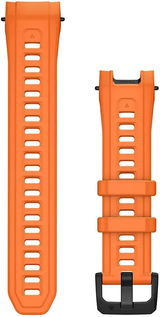 Garmin Instinct 3 45mm Siliconen Bandje - 22mm - Oranje