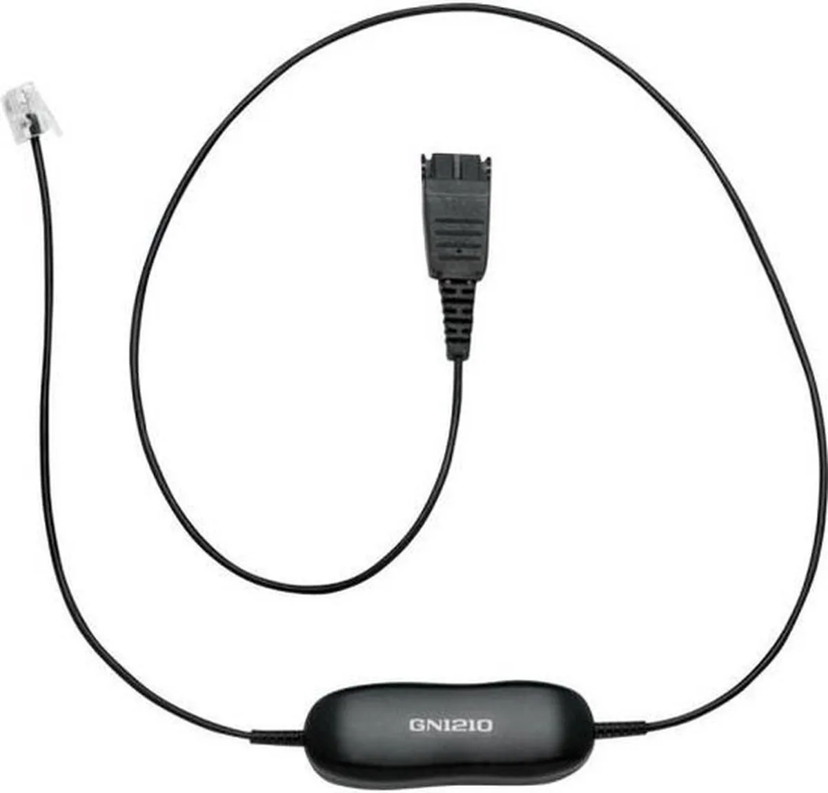 Jabra 88001-99 Telefoonkabel - 0,8m - Zwart