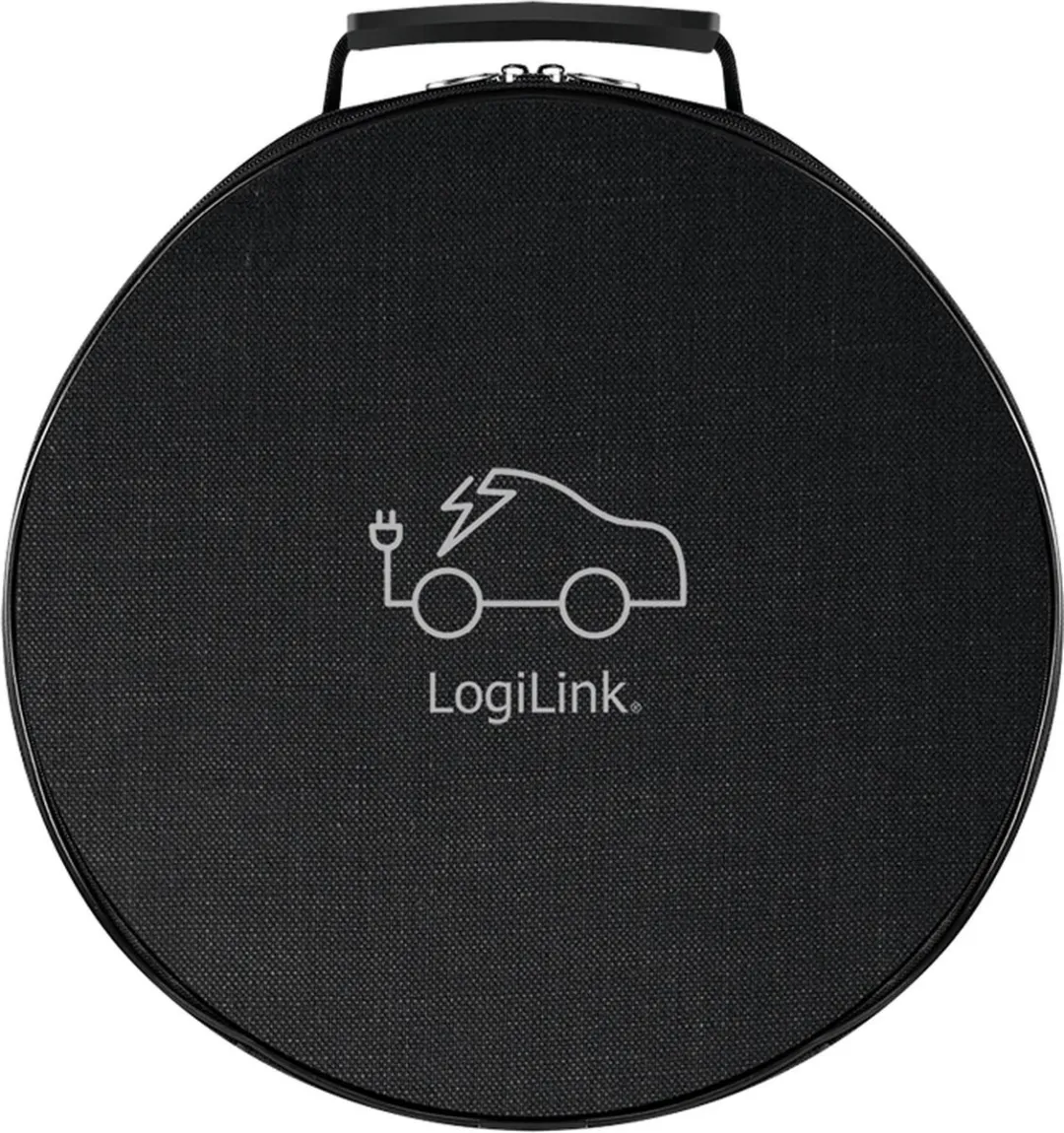 Logilink Type 2 Laadkabel 11kW 5m - Zwart