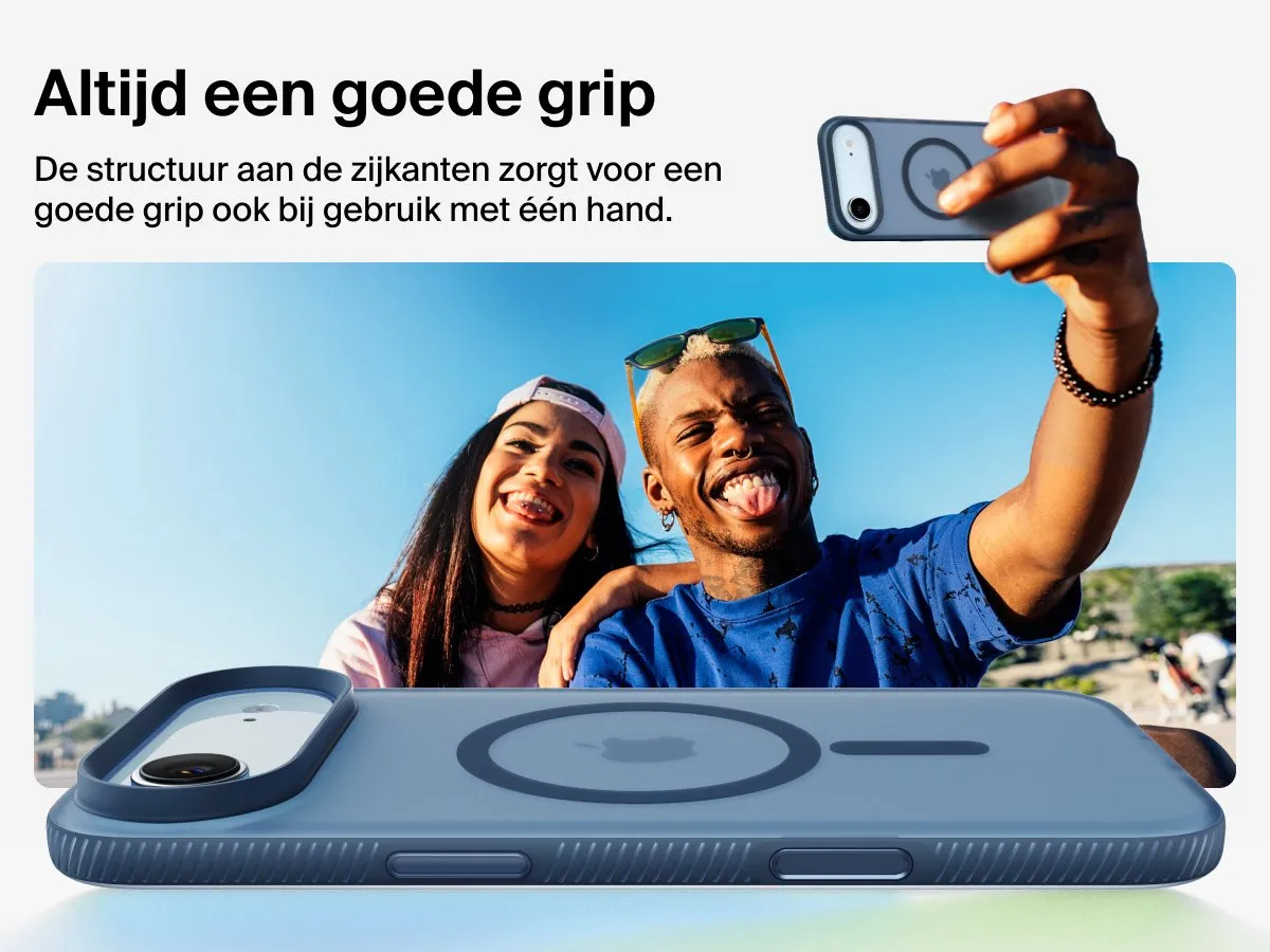 Belkin SheerForce Grip Hoesje iPhone Air MSA037HQNY - Marineblauw