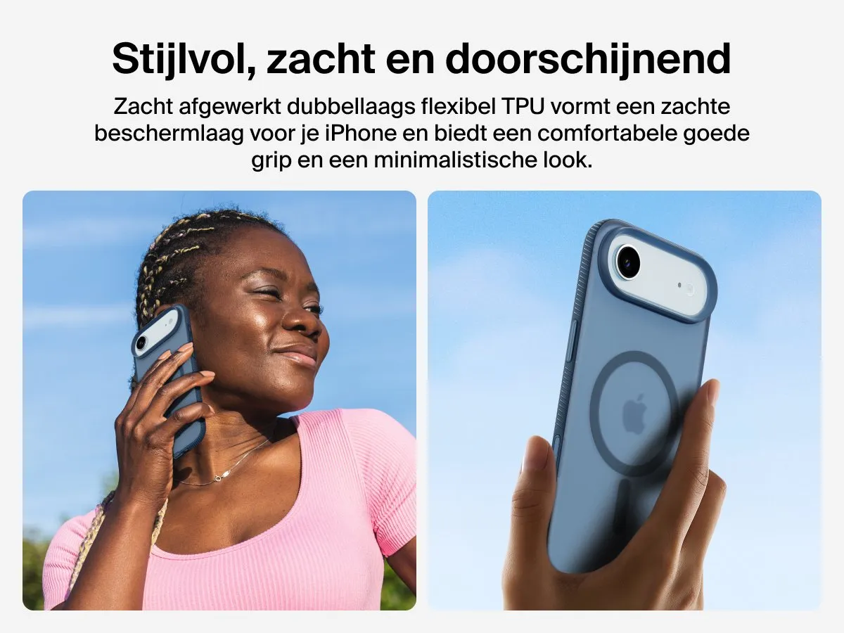 Belkin SheerForce Grip Hoesje iPhone Air MSA037HQNY - Marineblauw