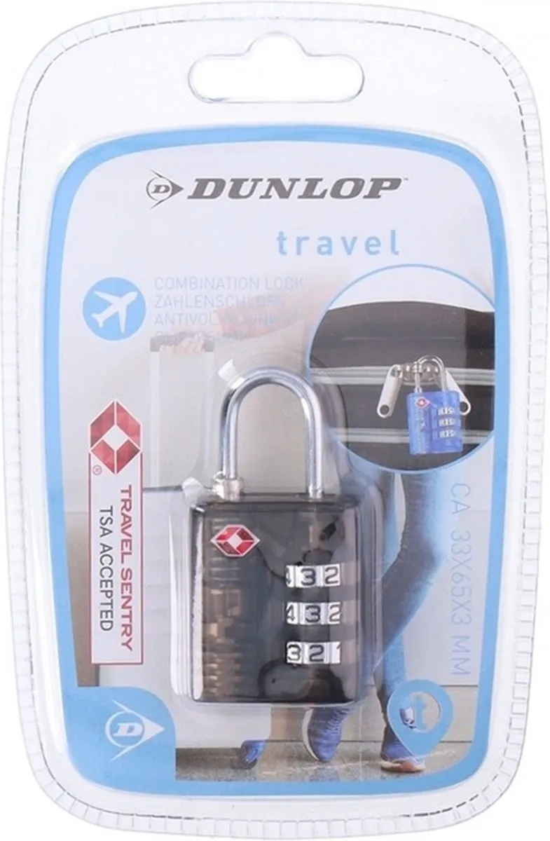 Dunlop TSA Bagageslot