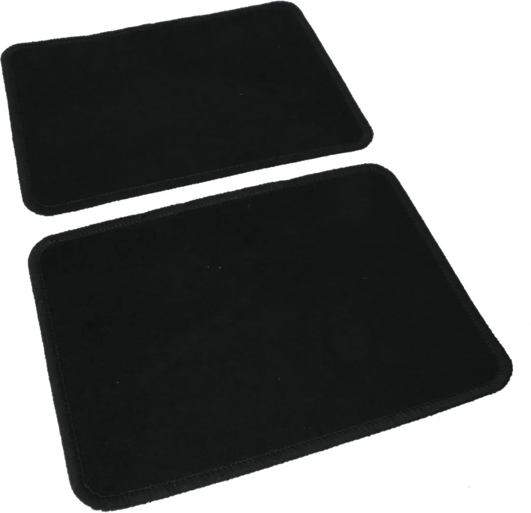 Carpoint Mattenset Malibu 4-delig - Zwart