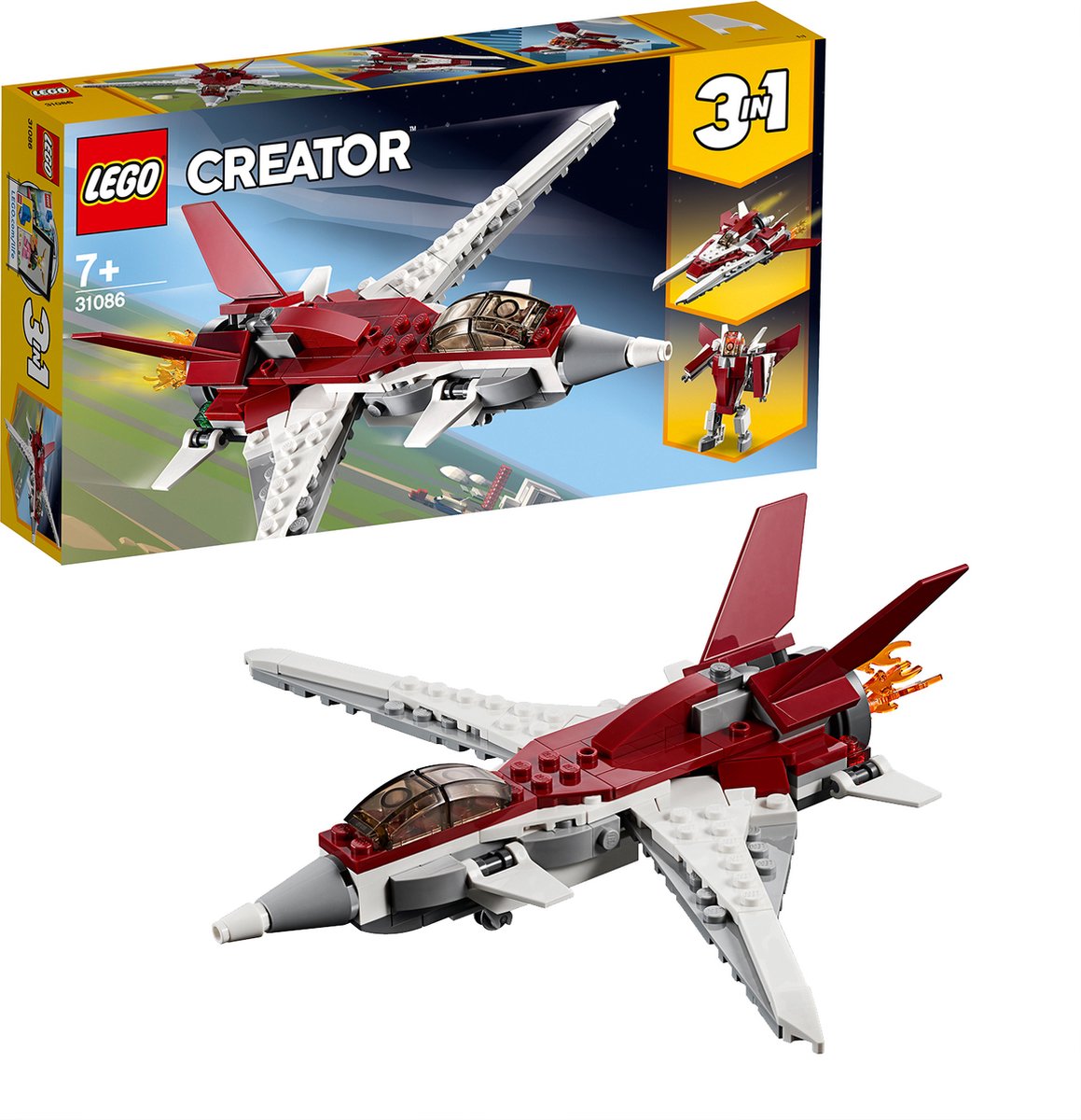 LEGO Creator Futuristisch Vliegtuig - 31086