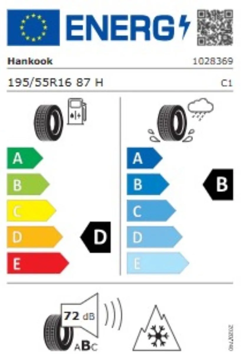 Hankook Winter i*cept RS3 W462 195/55R16 87H - Winterband