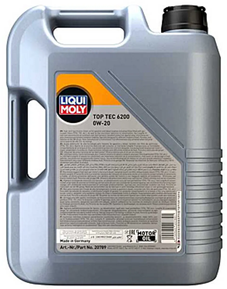 Liqui Moly 0W20 Top Tec 6200 Motorolie 5L