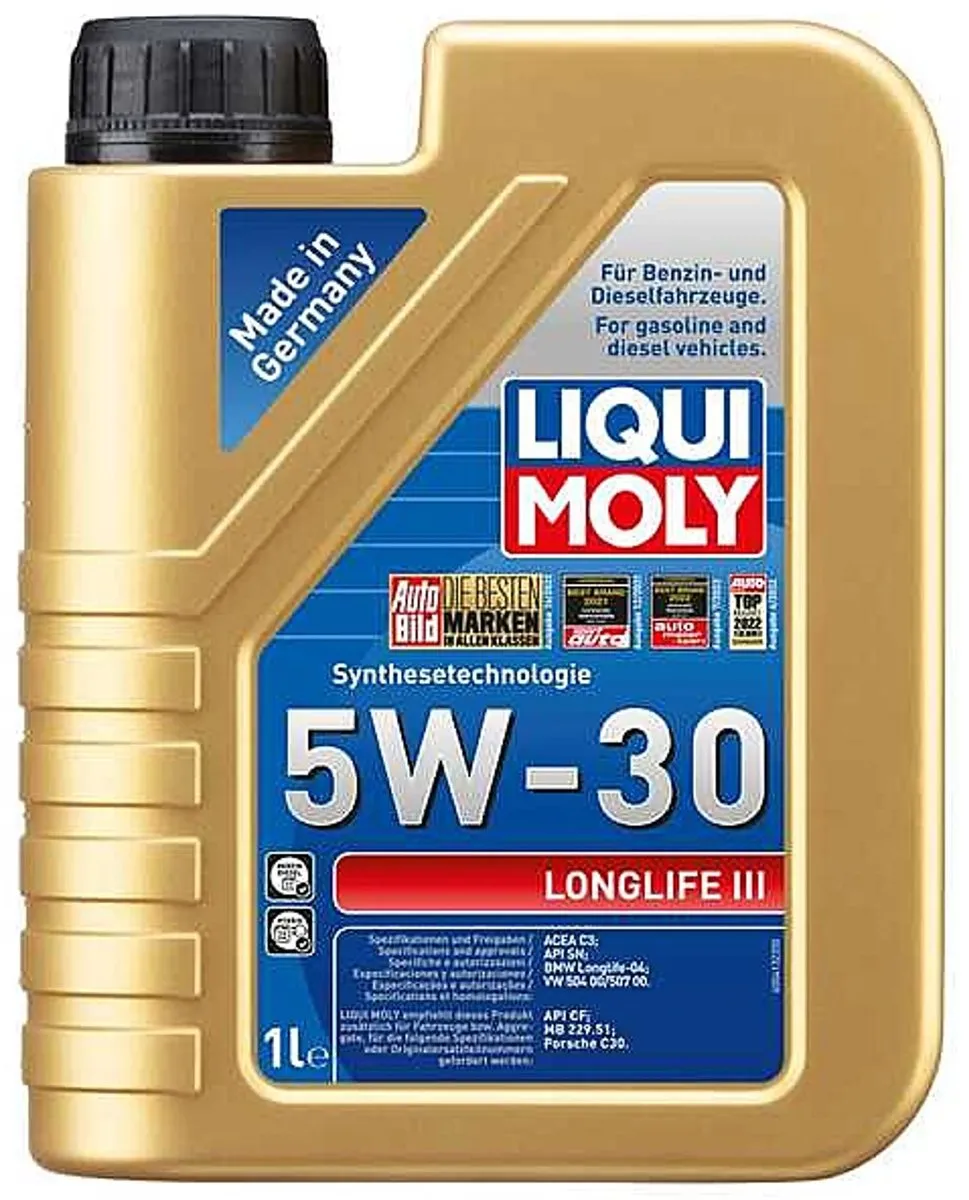Liqui Moly Longlife III 5W30 Motorolie 1L