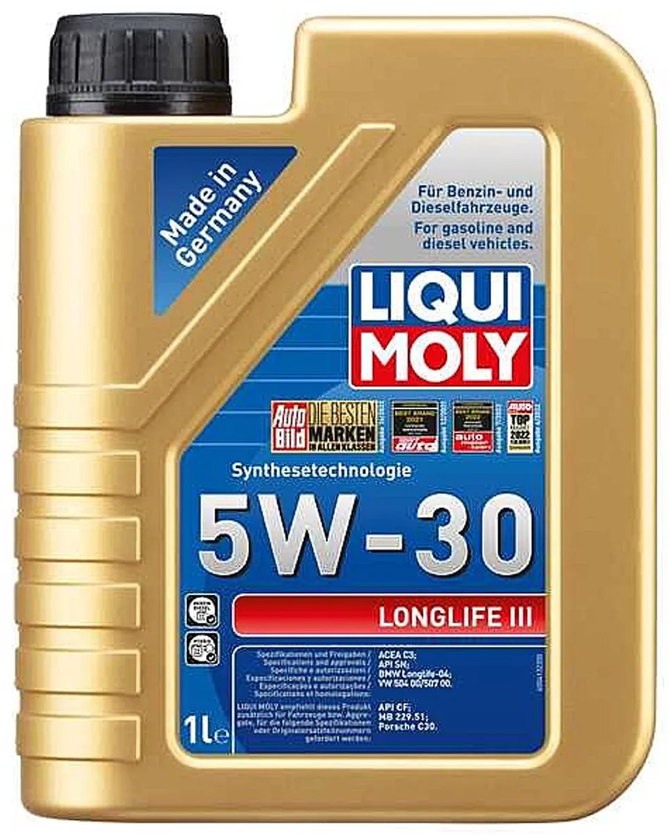 Liqui Moly Longlife III 5W30 Motorolie 1L