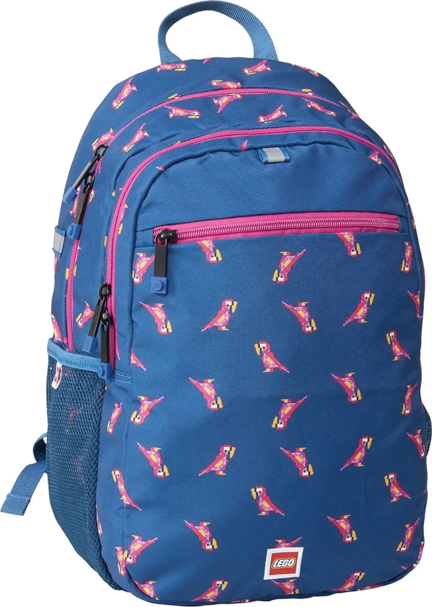 LEGO Small Extended Backpack, voor meisje, Marineblauw, Rugzak, maat: One size