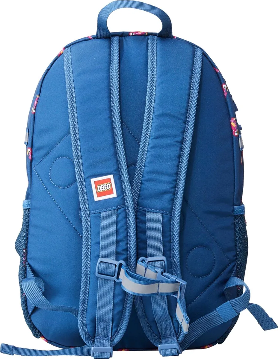 LEGO Small Extended Backpack, voor meisje, Marineblauw, Rugzak, maat: One size