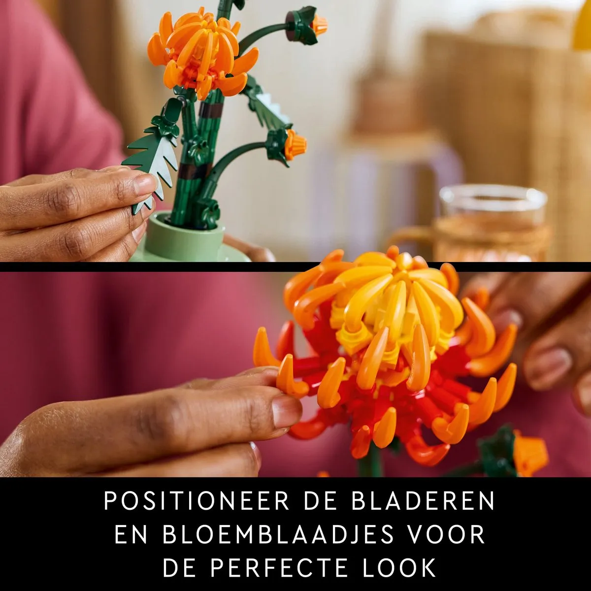 LEGO Icons Chrysant Botanical Collection 10368 - 278 Stukken