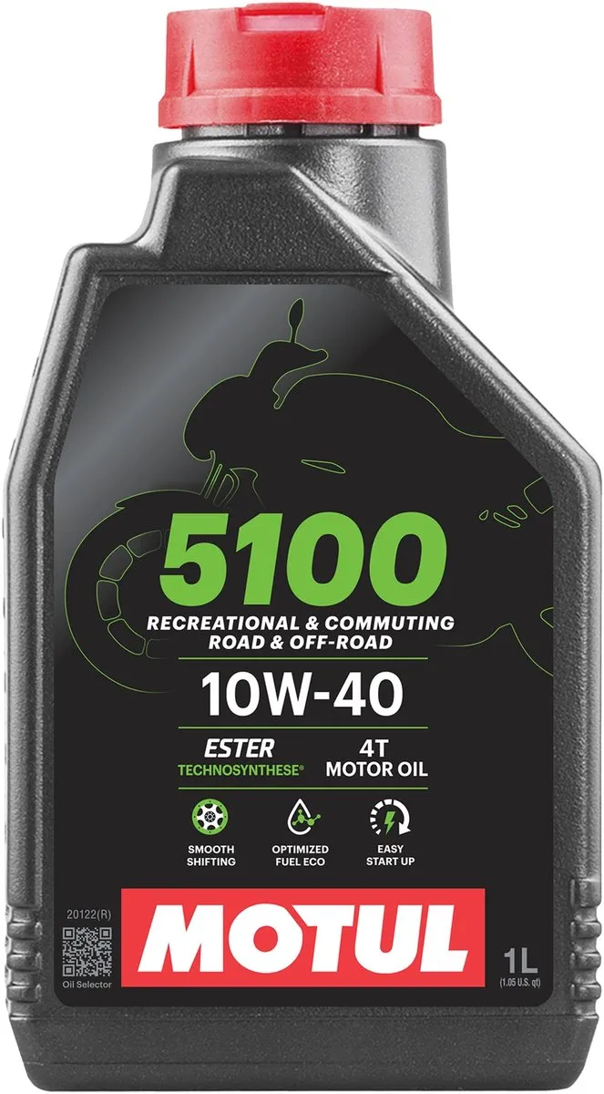 Motul 5100 4T 10W40 Motorolie 1L