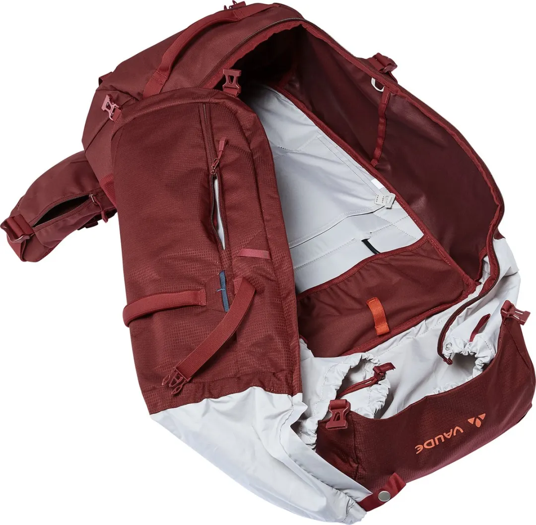 Vaude Women's Astrum EVO 55 Rugzak - 55L - Donkerrood