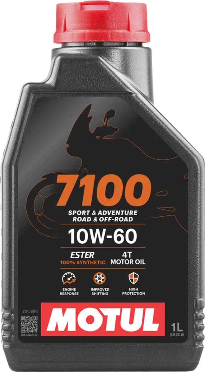 Motul 7100 4T 10W60 Motorolie - 1L