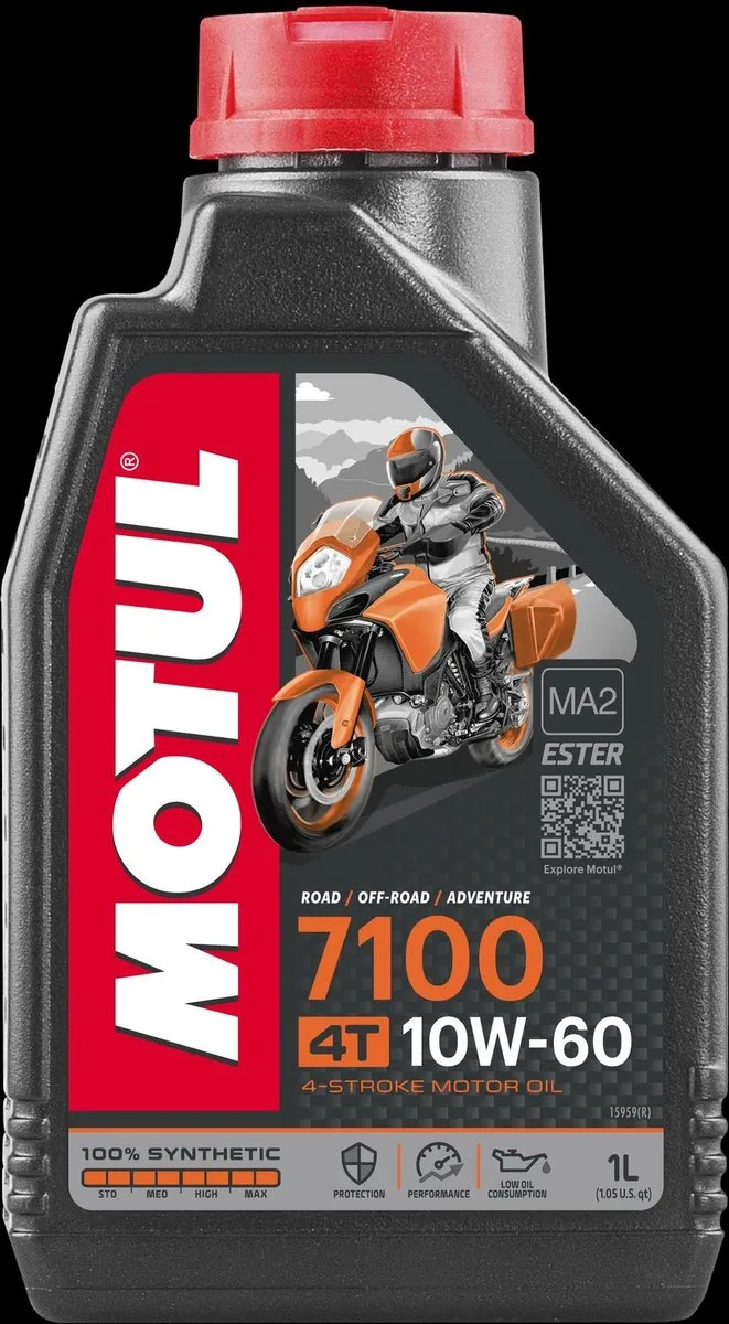 Motul 7100 4T 10W60 Motorolie - 1L