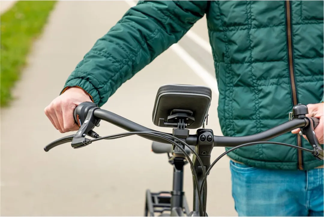 Celly Snap Telefoonhouder Fiets - Universeel 6,9" - Zwart