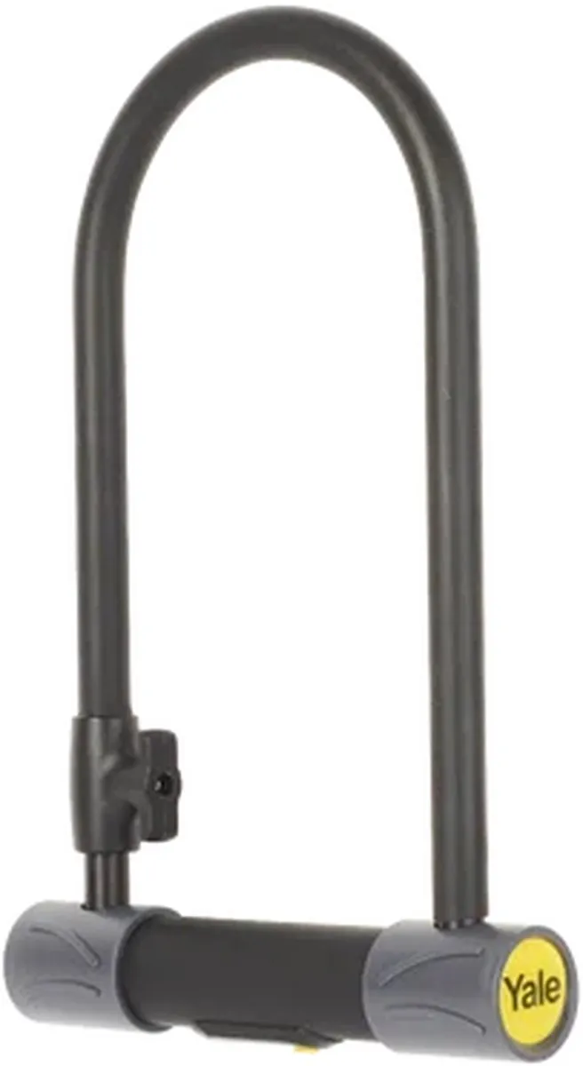 Yale Beugelslot High Protection - Gehard Staal - 4 Sleutels - Zwart
