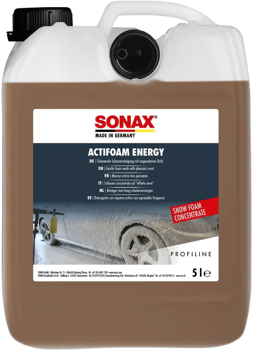 Sonax ActiFoam Energy Snow Foam 5L