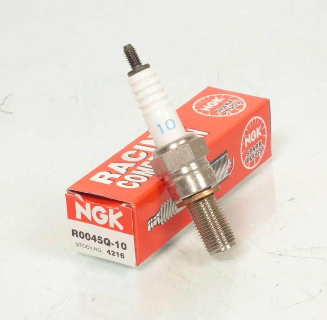 NGK Bougie R0045Q-10 Husqvarna 630 SMR - Wit