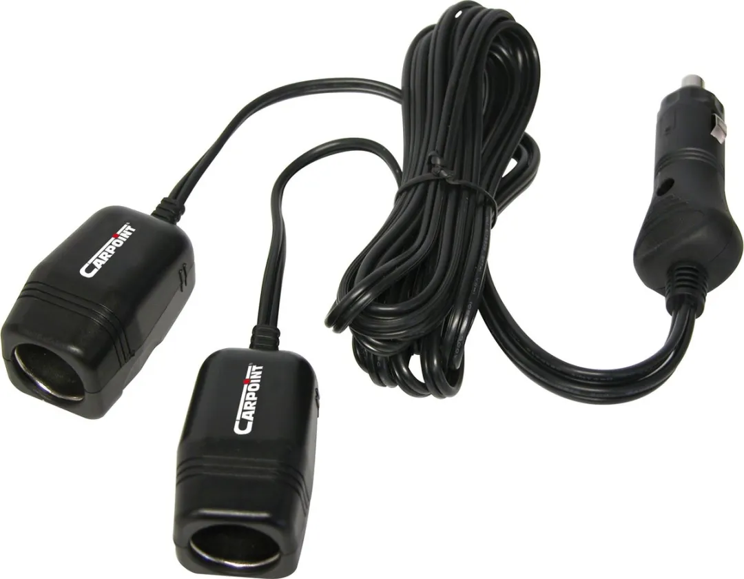 Carpoint 2-Weg Aanstekerdoos 12V 10A