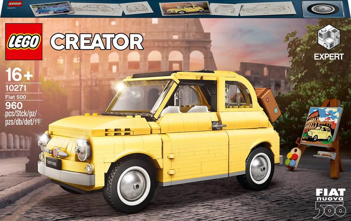 LEGO Creator Expert Fiat 500 10271 - 960 Stukken