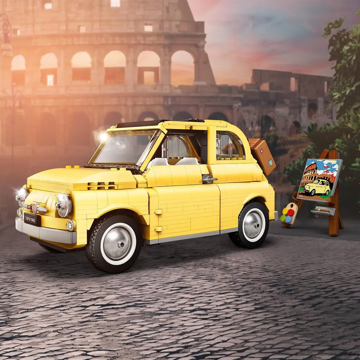 LEGO Creator Expert Fiat 500 10271 - 960 Stukken - afbeelding 6 van 6