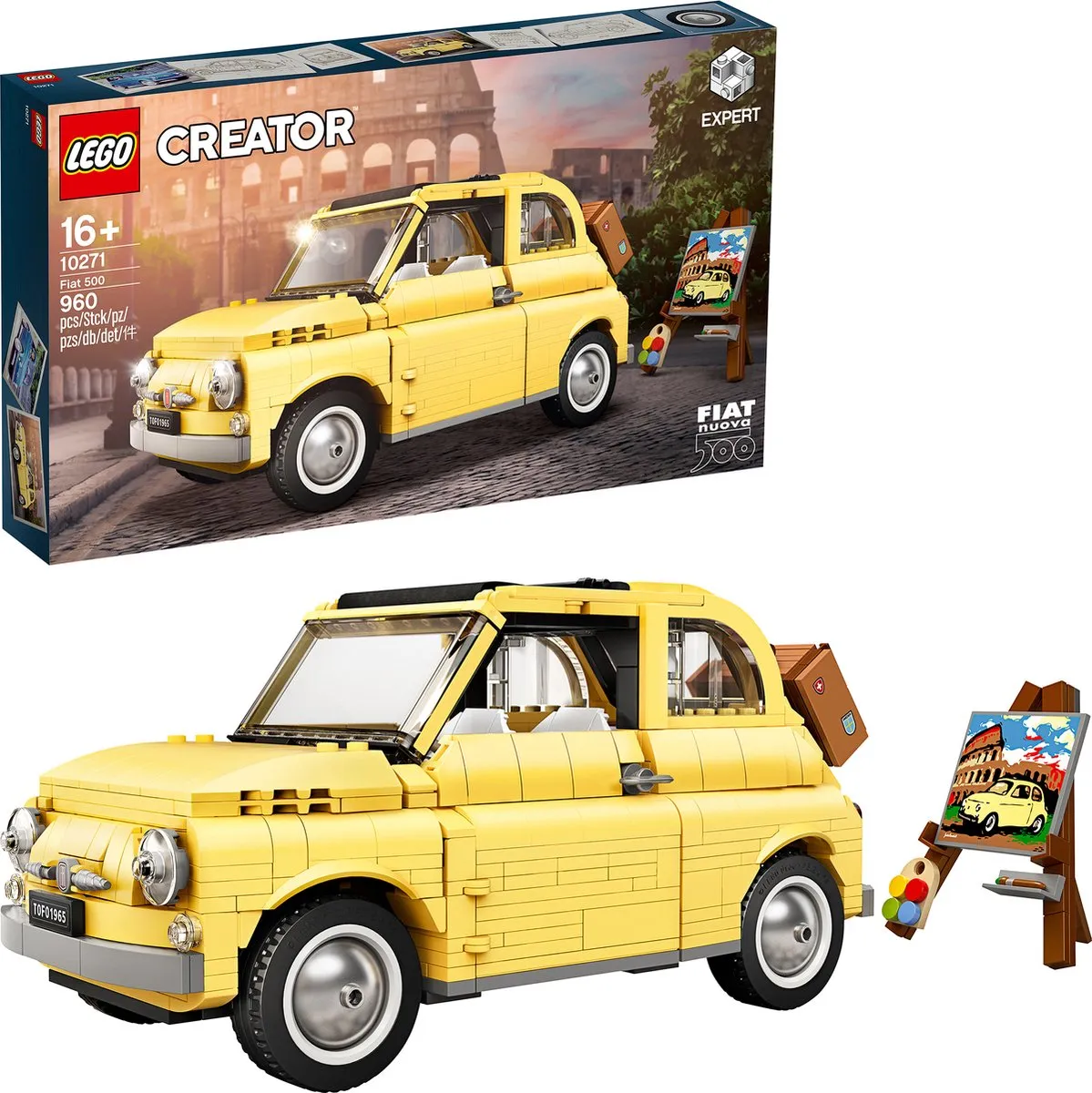 LEGO Creator Expert Fiat 500 10271 - 960 Stukken